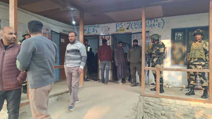 Nagrota crosses 65% mark, Budgam nears 43% turnout by 3 pm in J&K bypolls