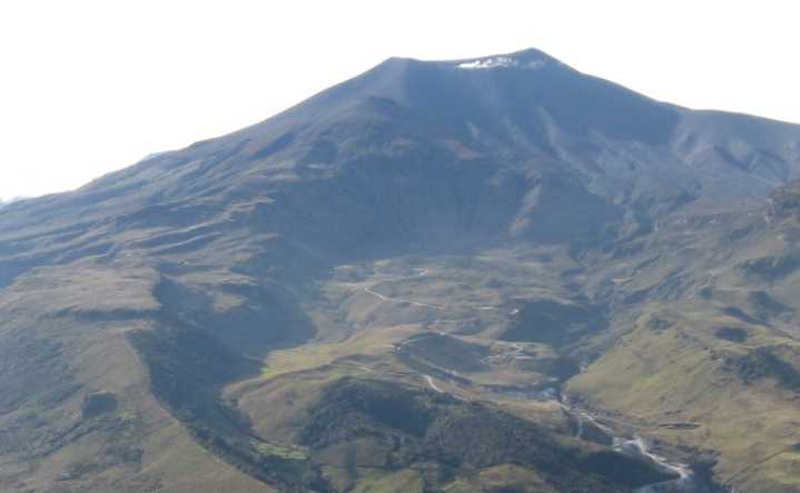 En alerta amarilla se encuentra el volcán Puracé cercano a Popayán