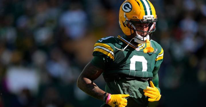 Report: Matthew Golden will not play vs. Eagles