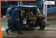 Auto-rickshaw caught plying on railway platform in Mumbai; Video goes viral; Watch