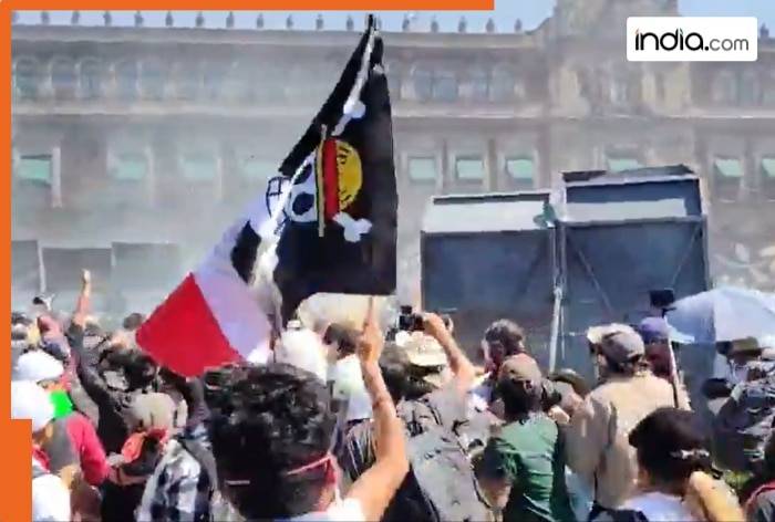 Walls of presidential residence demolished, police attacked with hammers and firecrackers; Why is Mexico's GenZ protesting?