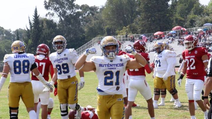 ONEFA: Auténticos Tigres vencen a Águilas Blancas 27