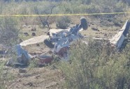 Dos muertos al caer avioneta en Santa Isabel, Chihuahua
