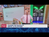 Jim Cramer talks who will take home the AI title, Google or Chat GPT
