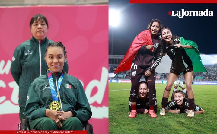 Celebra Sheinbaum logros de atletas en Parapanamericanos y de selección femenil sub