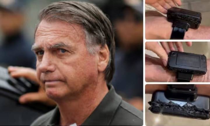 Bolsonaro alega «paranoia» ante intento de dañar tobillera electrónica