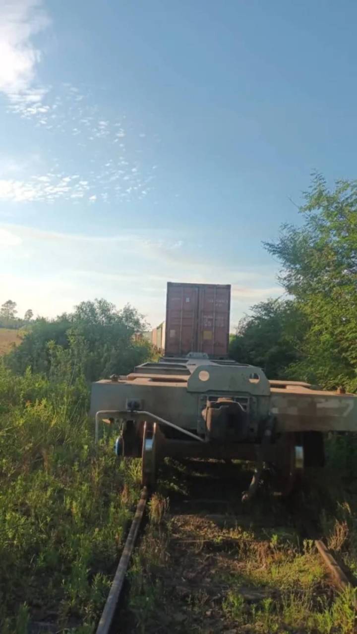 1 hora y 40 minutos después. Después del accidente en Liniers, descarriló otro tren en Misiones: no hubo heridos