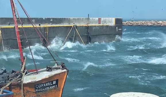 Temporal en la Patagonia: vientos extremos, barcos hundidos e incendios