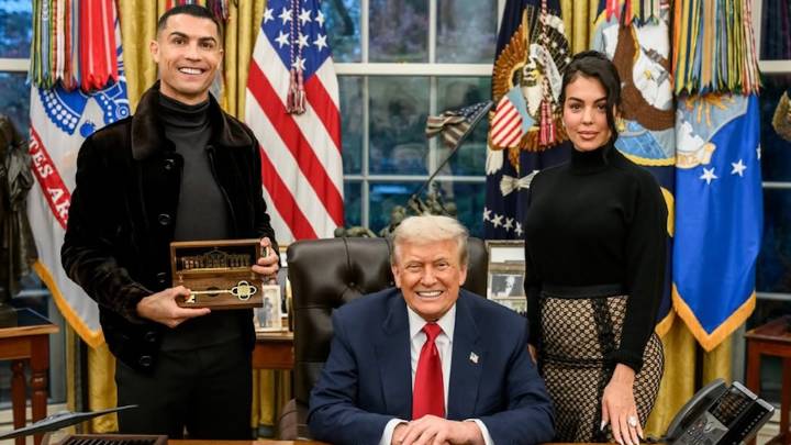“Ronaldo es un tipo genial”: Trump destaca encuentro con Cristiano en la Casa Blanca con divertido video