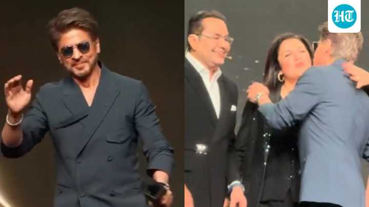 Shah Rukh Khan grooves to Chaiyya Chaiyya with Farah Khan; fans love his energy