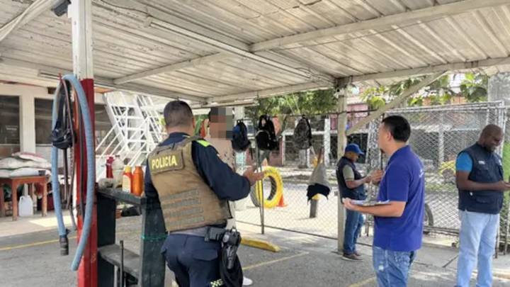 Fuerte operativo contra lavaderos de carros y motos en el oriente de Cali; balance oficial