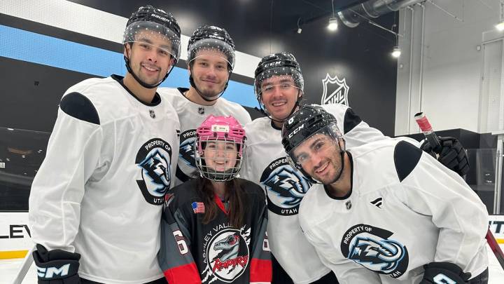 Mammoth host Make-A-Wish kid for day