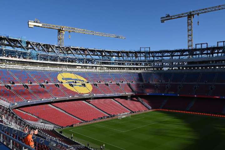 Champions League football to return to Barcelona's Camp Nou for Eintracht Frankfurt visit