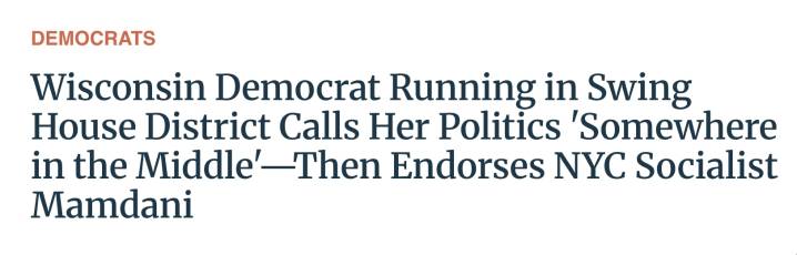 National Republican Congressional Committee: Cooke’s endorsement of Zohran Mamdani will be electoral poison