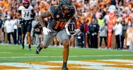Aguilar throws for 204 yards and a TD, runs for score as No. 21 Tennessee tops New Mexico State 42