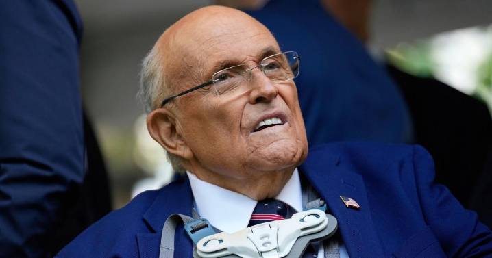 President Donald Trump pardons Rudy Giuliani and others who backed efforts to overturn 2020 election, official says