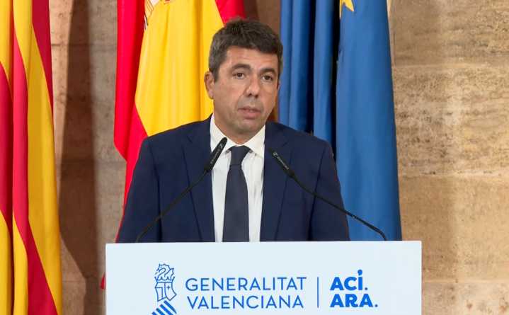 Mazón formaliza su dimisión como President de la Generalitat Valenciana ante Les Corts, ¿y ahora qué?