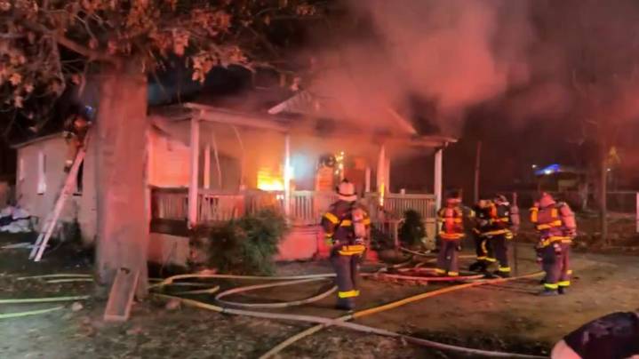 Two displaced after house fire on Old Lexington Rd. in Winston