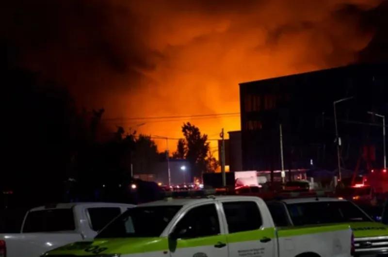 El Incendio en Spegazzini: qué implicancias y daños para la salud puede tener la combustión química