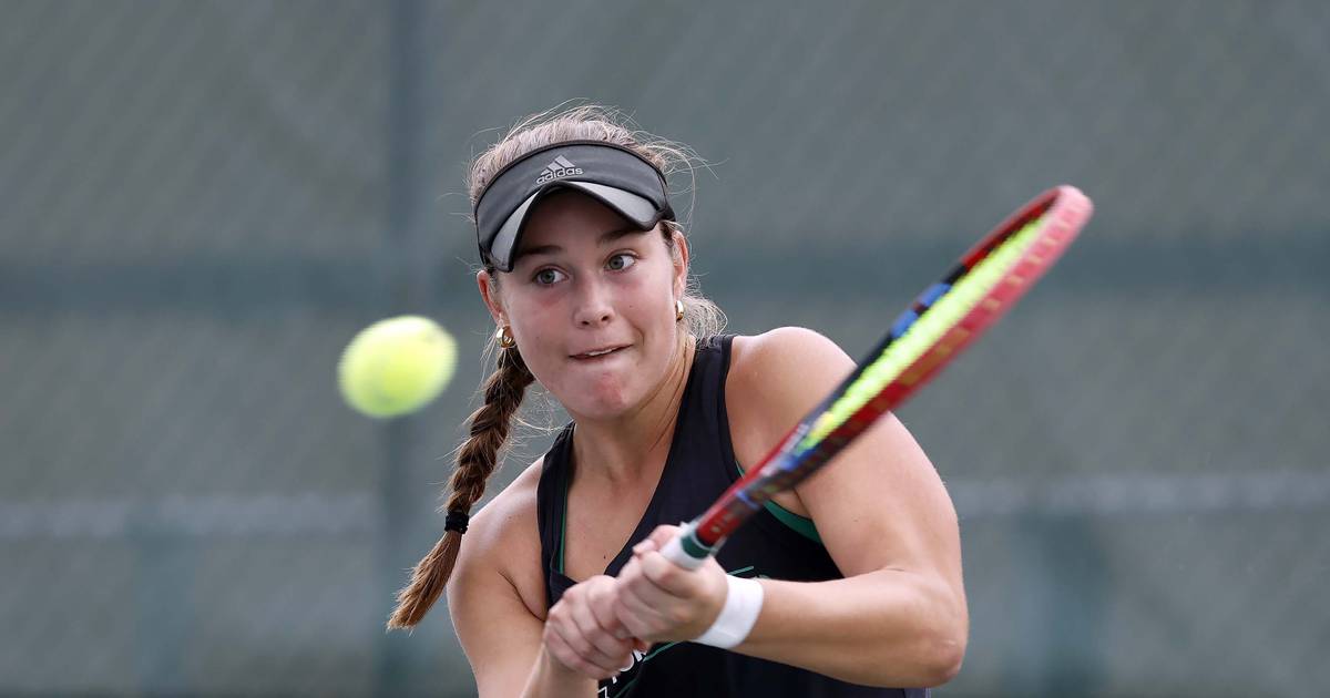 York junior Caroline Coan is the Suburban Life Girls Tennis Player of the Year