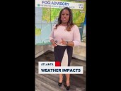 Dense fog advisory issue for Metro Atlanta