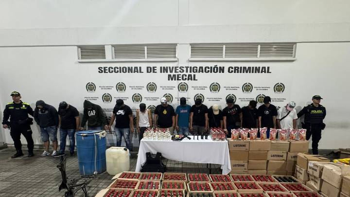 Policía de Cali desmanteló una fábrica clandestina de licor adulterado en Alfonso López