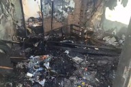 Se queman tapias en la colonia Felipe Ángeles