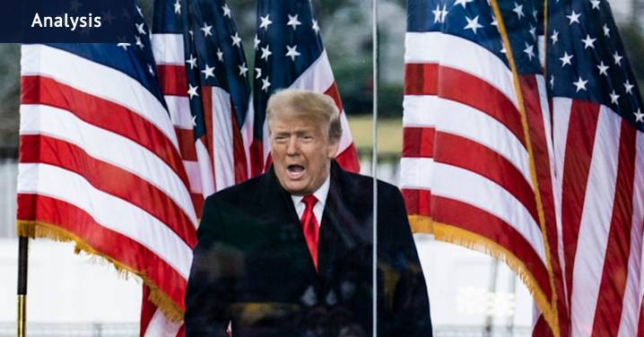 Donald Trump: White House attacks BBC over 'dishonest' coverage of January 6 Capitol address