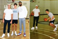 Tom Brady's son Jack, 18, towers over the NFL legend in rare photos