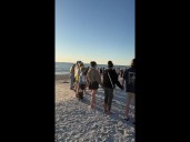 The beachside baptism of Georgia teen with rare brain cancer