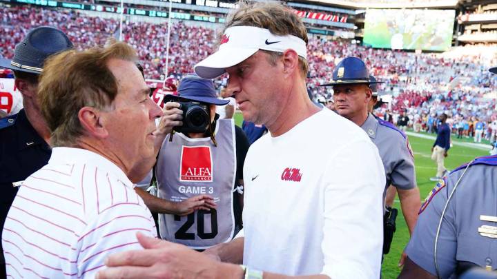 Nick Saban offers advice to Ole Miss HC Lane Kiffin amid circus of coaching rumors