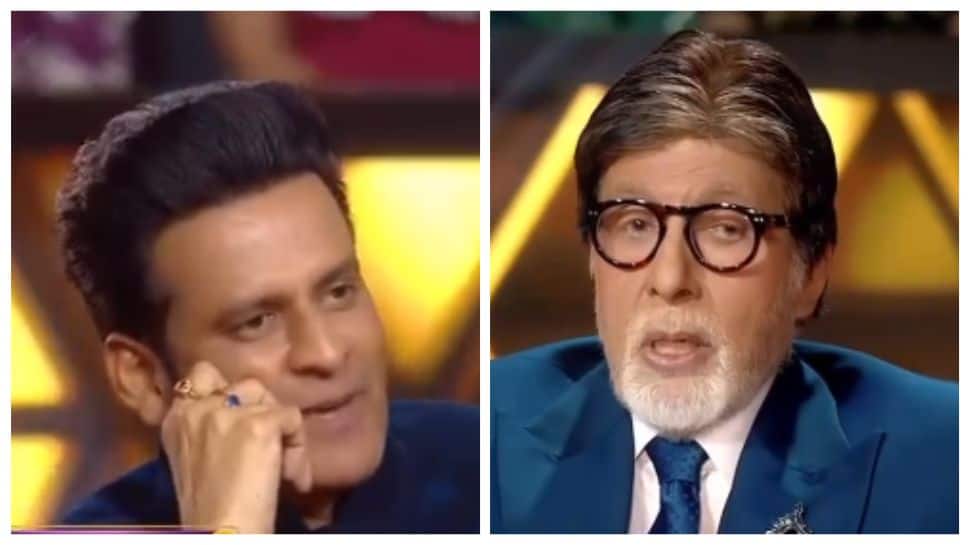 On KBC 17, Manoj Bajpayee Gives Bhojpuri Twist To Big B’s Iconic ‘Deewaar’ Dialogue