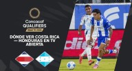 ¿Dónde ver Costa Rica — Honduras por Eliminatorias Concacaf en TV abierta?