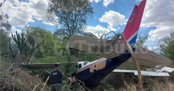 Avioneta que se estrelló en Salta tenía matrícula boliviana: denuncian que llevaba cocaína