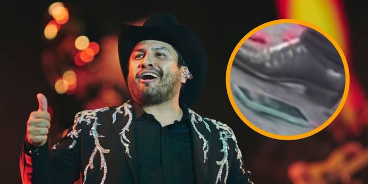 Julión Álvarez destroza celular de un fan en pleno concierto y desata polémica en redes: “Le falta humildad”