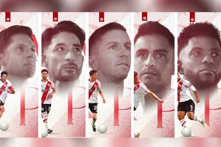 Con un tuit se fue una era: River despidió a cinco históricos con un sentido “Eternamente gracias”