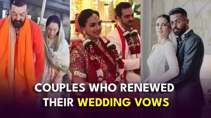 From Sanjay-Manyata to Hardik-Natasa: 9 Couples Who Once RENEWED Their Wedding Vows