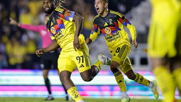 América salta al tercer lugar del Apertura, que lidera Cruz Azul