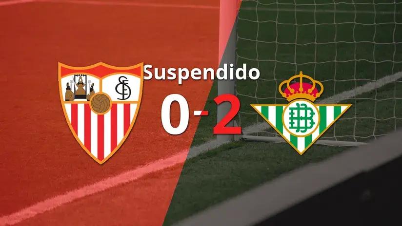 LaLiga EA Sports: Se ha suspendido el partido entre Betis y Sevilla