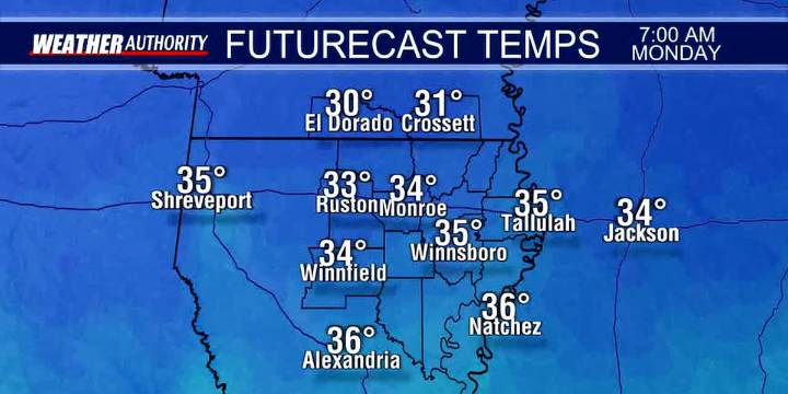 KNOE Saturday Evening Forecast: Cold Weather Moves In Next Week