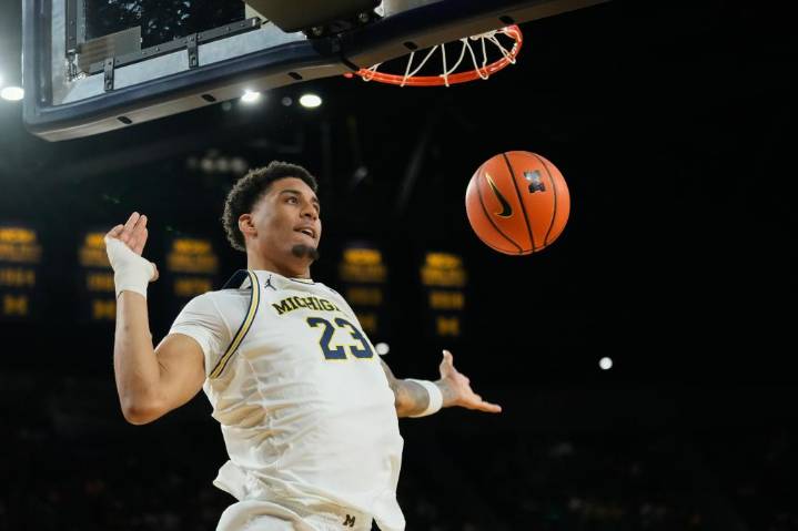 No. 6 Michigan holds off Wake Forest 85-84 in overtime, led by Elliot Cadeau and Aday Mara