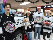 Donors help Sarnia police Cram A Cruiser with toys for Christmas