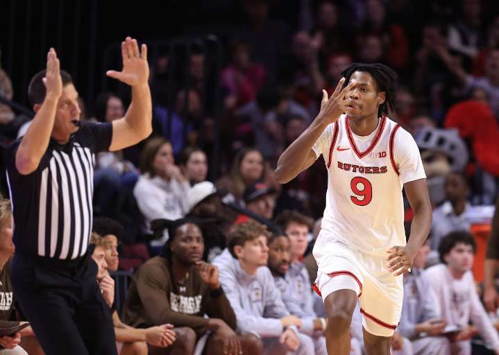 Rutgers evades Lehigh upset behind career nights from star forward, oft