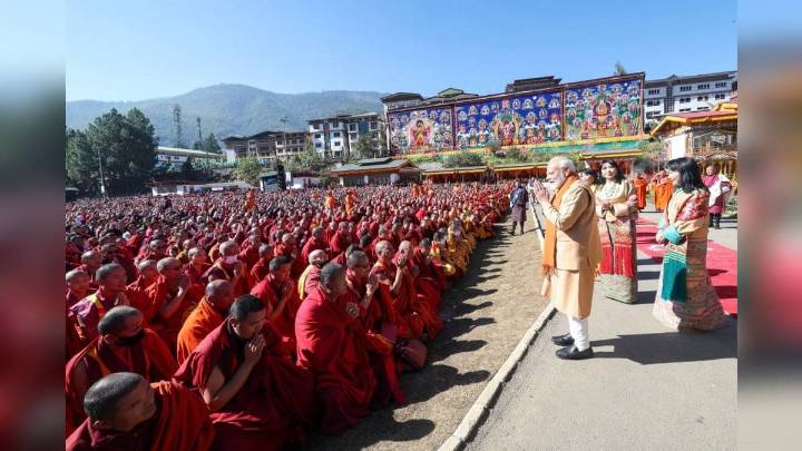PM Modi Concludes Bhutan Visit, Emplanes For Delhi World News