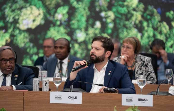 Presidente Boric impulsa cooperación internacional por la biodiversidad en la COP30