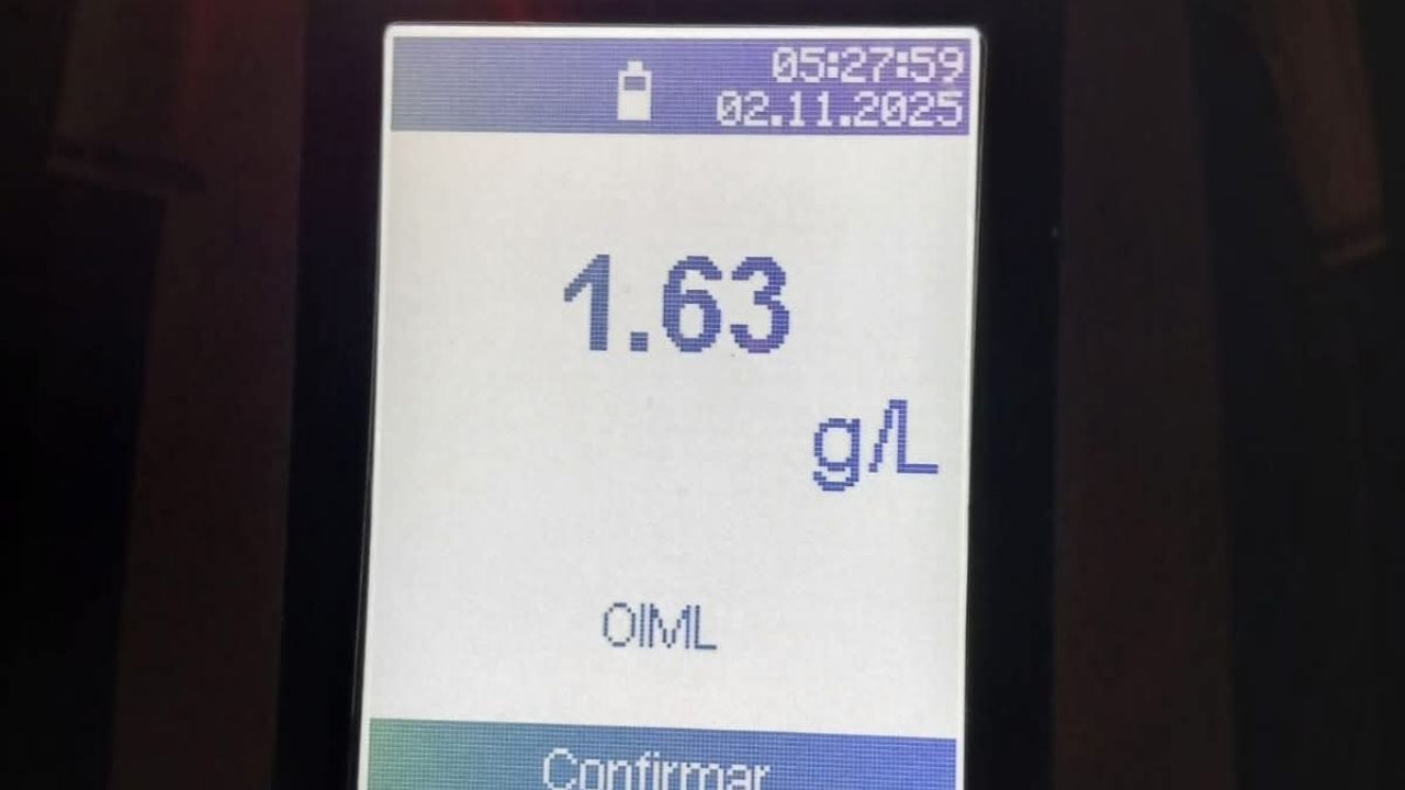 Controles simultáneos en la Ruta 7 y en el centro: 16 casos positivos de alcoholemia durante la madrugada