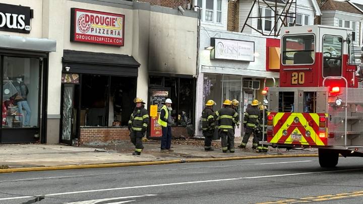 Fire damages pizza shop on Cottman Avenue in Northeast Philly