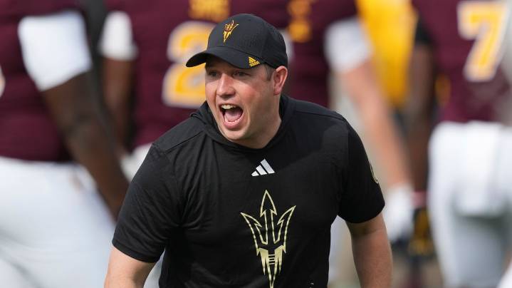 Arizona State coach Kenny Dillingham reiterates he's not going anywhere