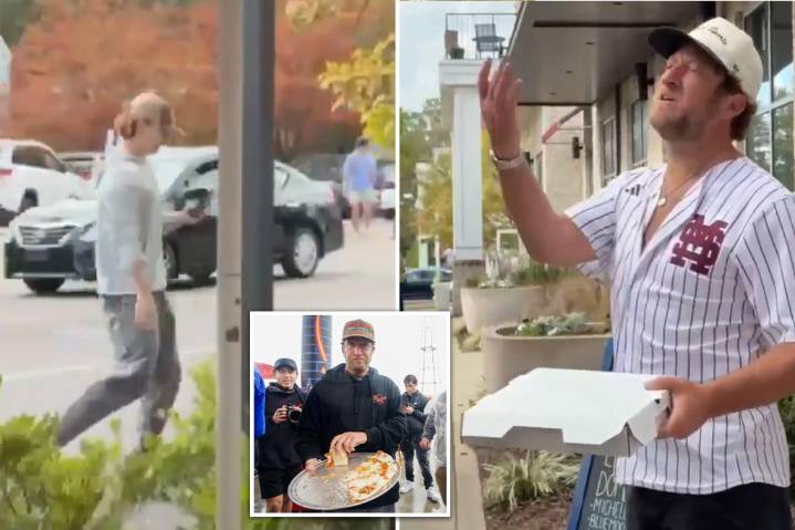 Man hurls antisemitic comment at Dave Portnoy during pizza review
