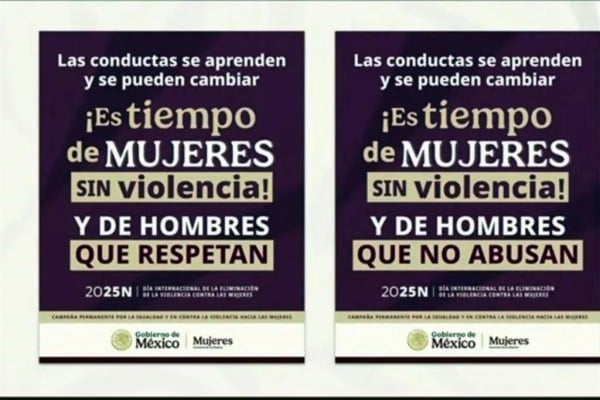 Dirigen a hombres campaña contra violencia de género